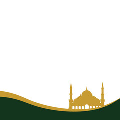 Islamic Mosque Footer