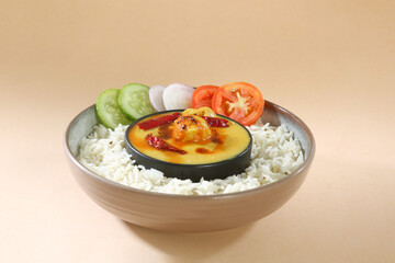 Kadhi chawal or karhi chawal, Indian Dish
