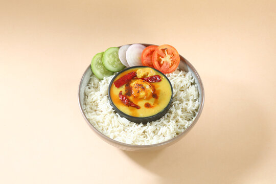 Kadhi chawal or karhi chawal, Indian Dish