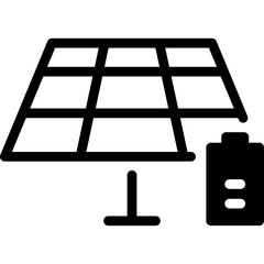 Solar Battery Icon