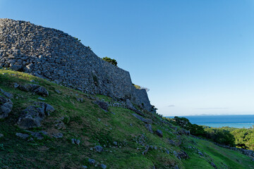 今帰仁城跡の石垣