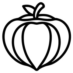 pumpkin isolated on white