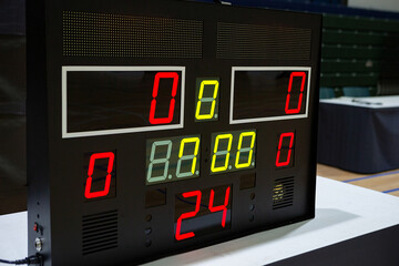 Stadium score electronic display board