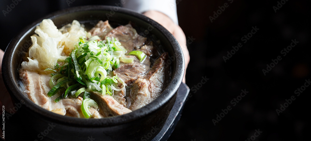 Poster Beef Bone Soup