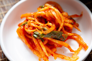 balloon flower root salad,Korean dishes