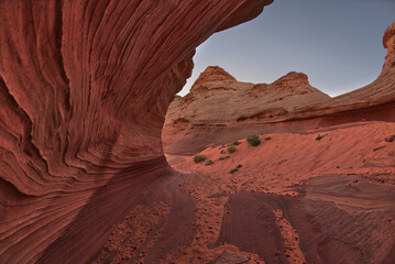 Cove of the Winds along Beehive Trail Page AZ