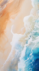 Obraz premium sand and water background