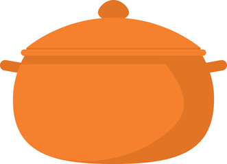 Earth pot vector. wallpaper. free space for text. Earth pot on white background.