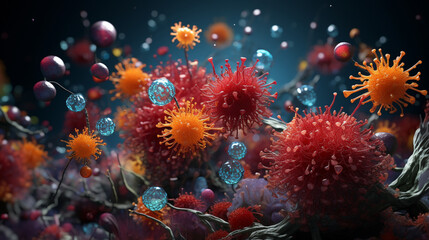 coral reef in aquarium HD 8K wallpaper Stock Photographic Image 