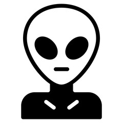 Fototapeta premium Alien icon
