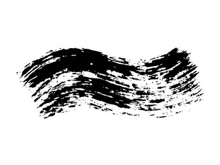 Vector paint brush spot Hand painted background Ink scribble dab clipart