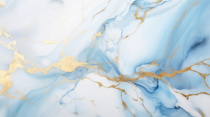 White mix blue marble texture for background or tiles floor decorative pattern design