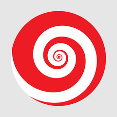 Peppermint Candy icon vector. Sweet illustration sign. Candy symbol. Dessert logo.