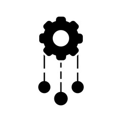 Api vector icon. software integration illustration sign. application symbol.