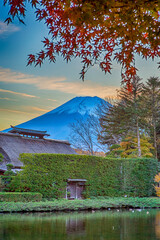 View of Sanboin Garden Old Village Area Established by Shokaku During Kamakura Period in Front of...
