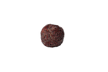 PNG, Brigadeiro chocolate candy, isolated on white background, top view