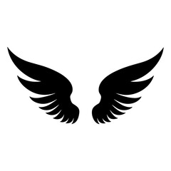wing isolated vector