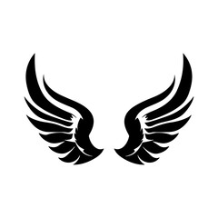 wing isolated vector