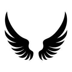 wing isolated vector