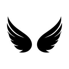 wing isolated vector