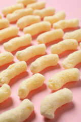 Corn sticks, concept of tasty snack food