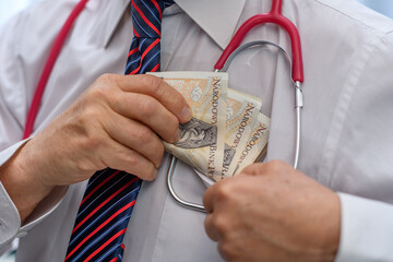 Wysokie koszty leczenia w prywatnych klinikach