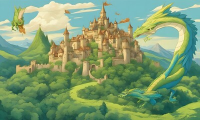 Cartoon "Dragon time"