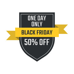 black friday sale icon design, discount label