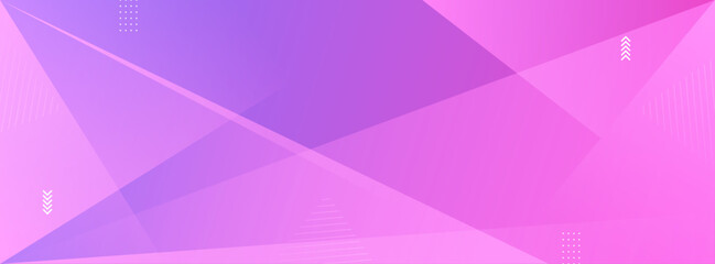 Modern banner background. purple gradation. random line. abstract .memphis