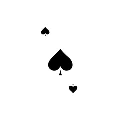 Full deck of cards for playing poker vector