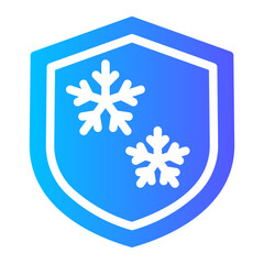 shield gradient icon