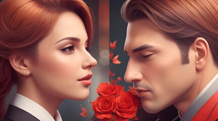 Whimsical Visions of Love: Imaginative Illustrations for Valentine's Day Celebrations
