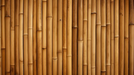Bamboo fence background.