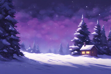 first snow. Generative AI