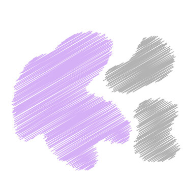 scrible blob shape for background