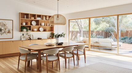 Beautiful mid century modern Australian home - Powered by Adobe