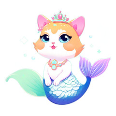 Mermaid Cat