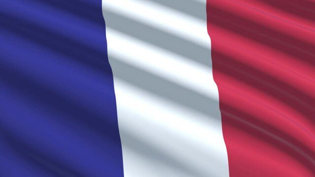 French flag animation.