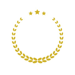 高級感のあるシンプルなフレームのベクターアイコンイラスト素材