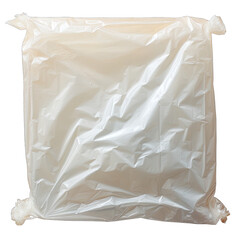 Soggy Plastic Bag Isolated on Transparent or White Background, PNG