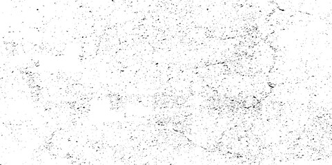 Dust overlay distress grungy effect paint. Black and white grunge seamless texture. Dust and scratches grain texture on white and black background.	