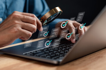 Quality Certificate and Checklist document analyst target marketing planning assignment with...