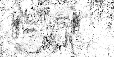 Dust overlay distress grungy effect paint. Black and white grunge seamless texture. Dust and scratches grain texture on white and black background.	