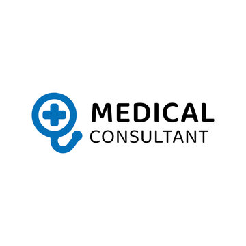 Medical Consultant logo, for Hospital Clinic Doctor Consult logo design vector