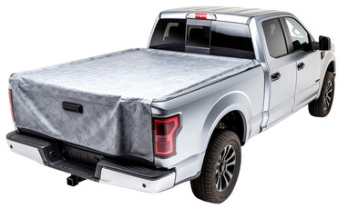 Fascinating Tonneau Covers Truck Bed Cover Isolated on Transparent Background PNG. - obrazy, fototapety, plakaty