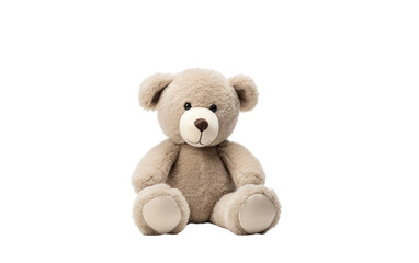 Adorable Plush Toy On Transparent PNG