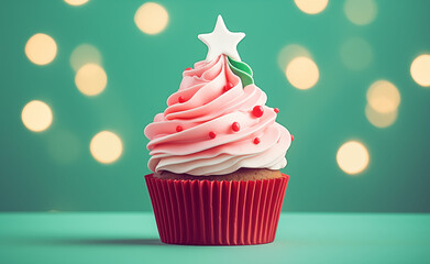 Joyful Delights: A Festive Christmas Cupcake Extravaganza