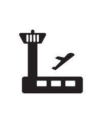 airport icon, vector best flat icon.