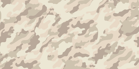 Desert camouflage military pattern. Vector camouflage pattern for clothing design.