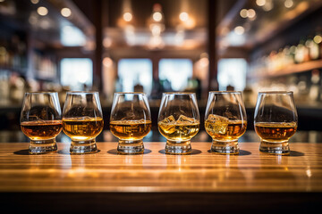 Whiskey Flight Elegance
